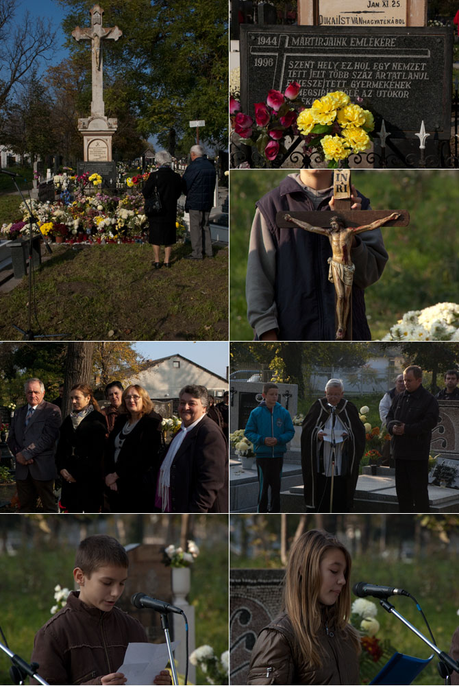 Megemlékezés az ártatlan áldozatokról 2014. november 2.